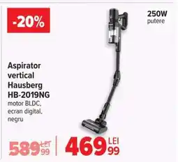 Carrefour Aspirator vertical Hausberg HB-2019NG Ofertă