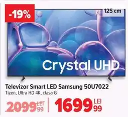 Carrefour Televizor Smart LED Samsung 50U7022 Ofertă