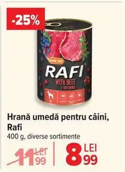 Carrefour Hrană umedă pentru câini, Rafi Ofertă