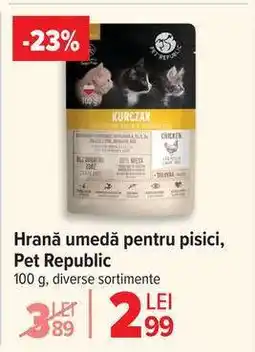 Carrefour Hrană umedă pentru pisici, Pet Republic Ofertă