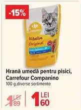 Carrefour Hrana umedă pentru pisici Carrefour Companino Ofertă