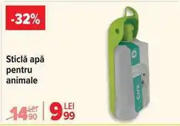 Carrefour Sticlă apă pentru animale Ofertă