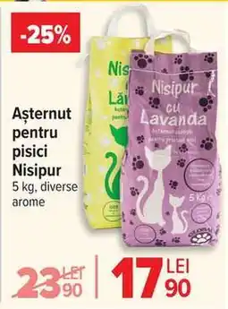 Carrefour Așternut pentru pisici, Nisipur Ofertă