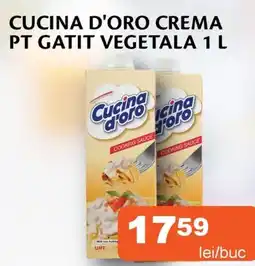 Unicarm Cucina d'oro crema pt gatit vegetala Ofertă