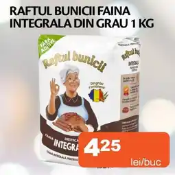 Unicarm Raftul bunicii faina integrala din grau Ofertă