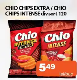 Unicarm Chio chips extra / chio chips intense div.sort 120 Ofertă