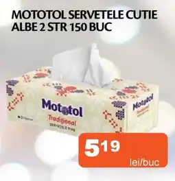 Unicarm Mototol servetele cutie albe Ofertă