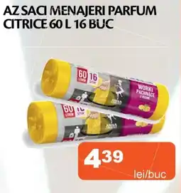 Unicarm Az saci menajeri parfum citrice Ofertă