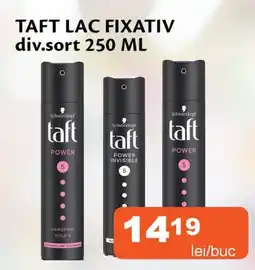Unicarm Taft lac fixativ div.sort Ofertă