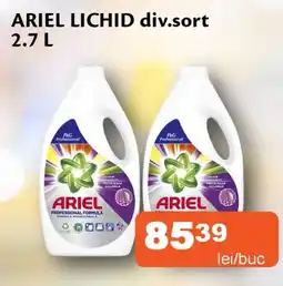 Unicarm Ariel lichid div.sort Ofertă