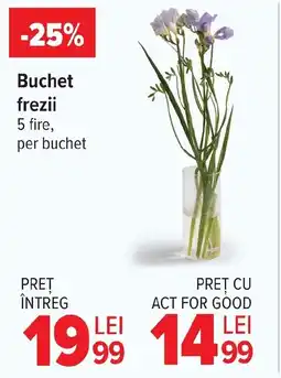 Carrefour Market Buchet frezii Ofertă