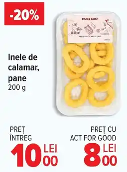 Carrefour Market Inele de calamar, pane Ofertă