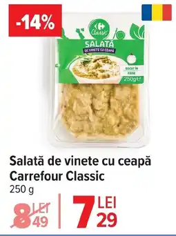 Carrefour Market Salată de vinete cu ceapă Carrefour Classic Ofertă