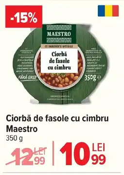Carrefour Market Ciorbă de fasole cu cimbru Maestro Ofertă