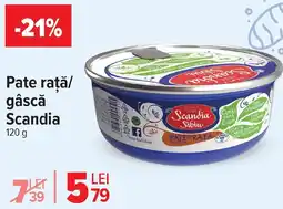Carrefour Market Pate rațǎ/ gâscă Scandia Ofertă