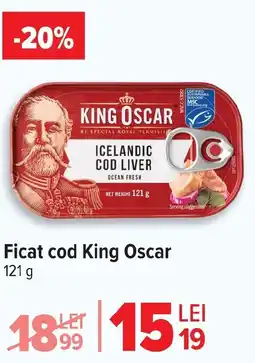 Carrefour Market Ficat cod King Oscar Ofertă