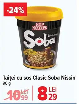 Carrefour Market Tăiței cu sos Clasic Soba Nissin Ofertă