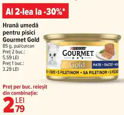Carrefour Market Hrană umedă pentru pisici Gourmet Gold Ofertă