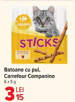 Carrefour Market Batoane cu pui, Carrefour Companino Ofertă