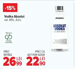 Carrefour Market Vodka Absolut Ofertă