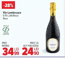 Carrefour Market Vin Lambrusco Ofertă