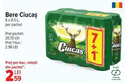 Carrefour Market Bere Ciucaș Ofertă