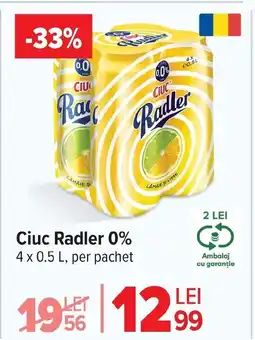 Carrefour Market Ciuc Radler 0% Ofertă
