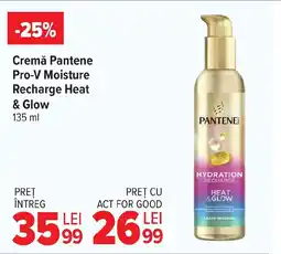 Carrefour Market Cremă Pantene Pro-V Moisture Recharge Heat & Glow Ofertă
