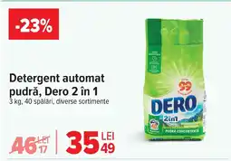 Carrefour Market Detergent automat pudră, Dero 2 în 13 kg Ofertă