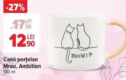 Carrefour Market Cană porţelan Mrau, Ambition Ofertă