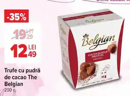 Carrefour Market Trufe cu pudră de cacao The Belgian Ofertă