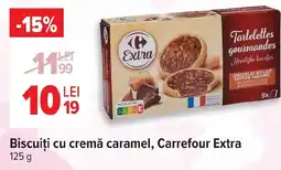 Carrefour Market Biscuiți cu cremă caramel, Carrefour Extra Ofertă