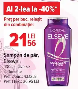 Carrefour Market Şampon de păr, Elseve Ofertă