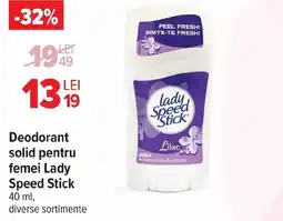 Carrefour Market Deodorant solid pentru femei Lady Speed Stick Ofertă