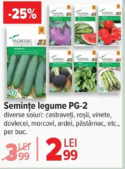 Carrefour Market Semințe legume PG-2 Ofertă