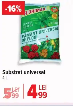 Carrefour Market Substrat universal Ofertă