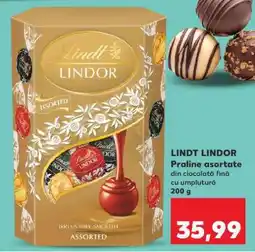 Kaufland LINDT LINDOR Praline asortate Ofertă