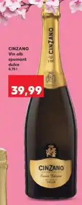 Kaufland CINZANO Vin alb spumant dulce Ofertă