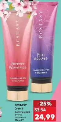 Kaufland ECSTASY Cremă pentru corp Ofertă