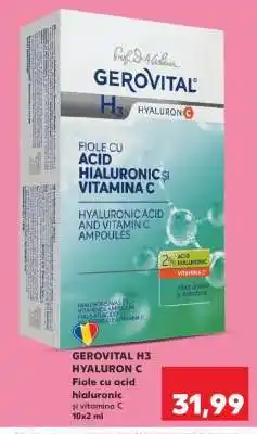 Kaufland GEROVITAL H3 HYALURON C Ofertă
