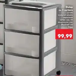 Kaufland Dulap cu 3 sertare Ofertă