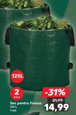Kaufland Sac pentru frunze Ofertă
