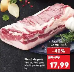 Kaufland Fleică de porc Ofertă