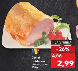 Kaufland Cotlet haiducesc afumat, cu os Ofertă