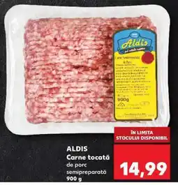 Kaufland ALDIS Carne tocată de porc semipreparată Ofertă