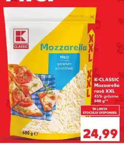 Kaufland K-CLASSIC Mozzarella rasă XXL Ofertă
