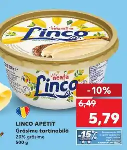 Kaufland LINCO APETIT Ofertă