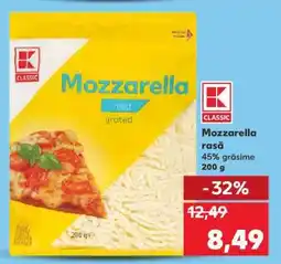 Kaufland Mozzarella rasă Ofertă