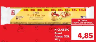 Kaufland K-CLASSIC Aluat foietaj XXL Ofertă