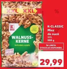 Kaufland K-CLASSIC Miez de nucă XXL Ofertă